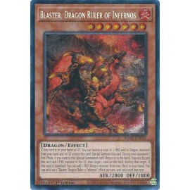 Blaster, Dragon Ruler of Infernos (Secret Rare) - Quarter Century Bonanza