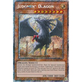 Judgment Dragon (Platinum Secret Rare) - Quarter Century Bonanza