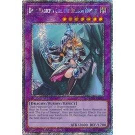Dark Magician Girl the Dragon Knight (Platinum Secret Rare) - Quarter Century Bonanza
