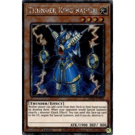 Thunder King Rai-Oh (Platinum Secret Rare) - Quarter Century Bonanza