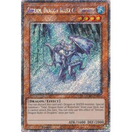Stream, Dragon Ruler of Droplets (Platinum Secret Rare) - Quarter Century Bonanza