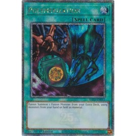 Polymerization (A) (Alternate Art) (Quarter Century Secret Rare) - Quarter Century Bonanza