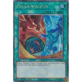 Polymerization (B) (HERO Art) (Quarter Century Secret Rare) - Quarter Century Bonanza