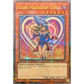 Dark Magician Girl (Quarter Century Secret Rare) (A) - Quarter Century Bonanza