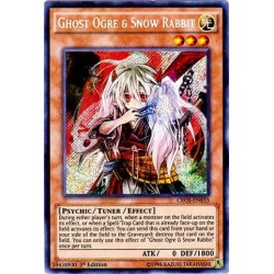 YU-GI-OH! - Ghost Ogre & Snow Rabbit (CROS-EN033) - Crossed Souls - 1st Edition - Secret Rare