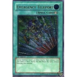Emergency Teleport (TDGS-EN053) - The Duelist Genesis - 1st Edition - Ultimate Rare