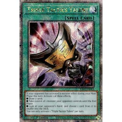 Triple Tactics Talent (Quarter Century Secret Rare) - RA01-EN063 - Quarter Centur