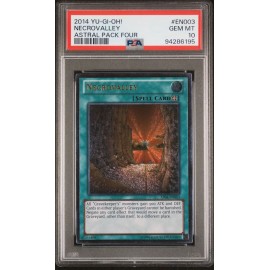YUGIOH NECROVALLEY AP04-EN003 ASTRAL PACK 4 ULTIMATE PSA 10 GEM MINT